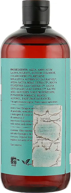 Шампунь і гель для душу 2 в 1 Bioearth Tea Tree Shampoo & Body Wash 500 мл - фото 2