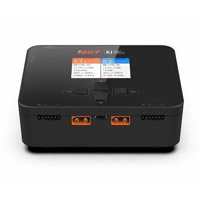 Зарядний пристрій для дрона iSDT K1, 1-6S AC 100W DC 2 x 250W 10A (HP015B-K1) - фото 2