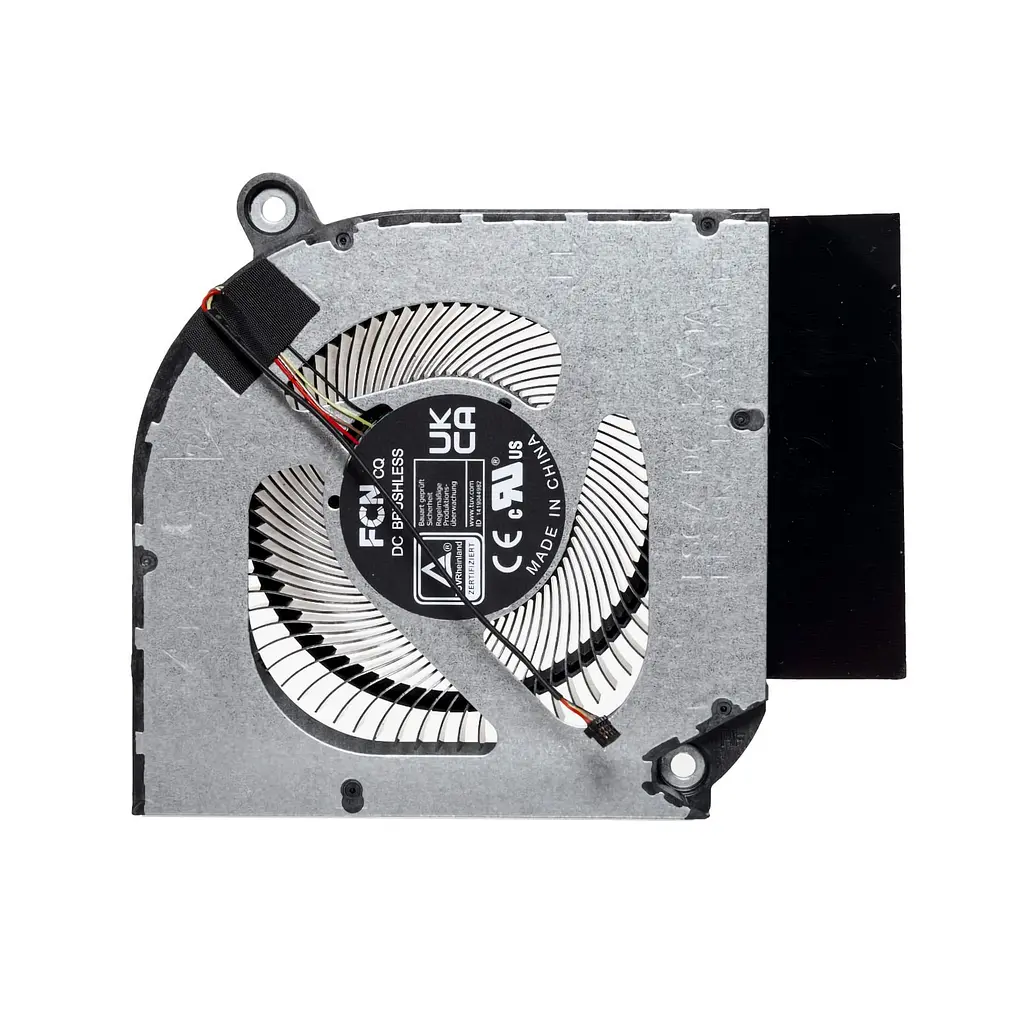 Вентилятор Acer (комплект GPU + GPU fan 12V) кулер для моделей ноутбука Nitro 16 AN16-41, AN16-51, Nitro 17 AN17-41, AN17-51 (23.QJLN7.005) Acer, 12V, 4pin - фото 3