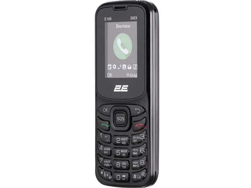 Мобільний телефон 2E E180 2023 Black (688130251044) - фото 4