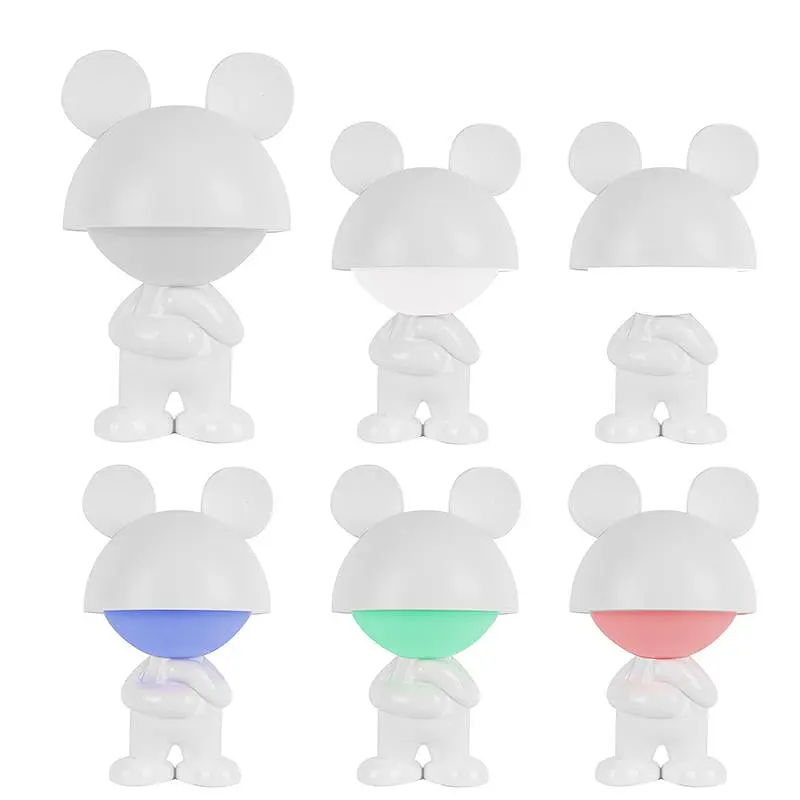 Світильник-нічник Kite LED з акумулятором Dreamy Mouse білий (K25-315-2-1) - фото 3