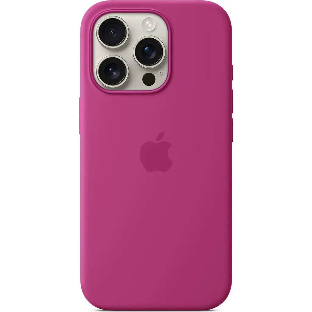 Чохол Apple Silicone Case with MagSafe для iPhone 16 Pro Fuchsia (MYYN3ZM/A) [116166] - фото 2