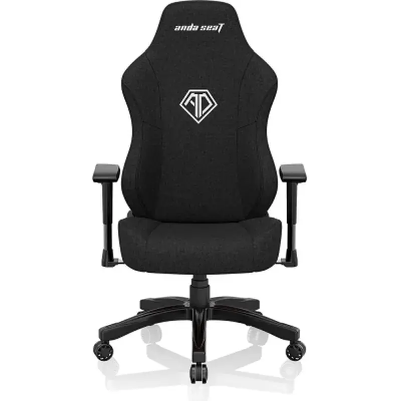 Крісло ігрове Anda Seat Phantom 3 Fabric Size L Black (AD18Y-06-B-F) - фото 2