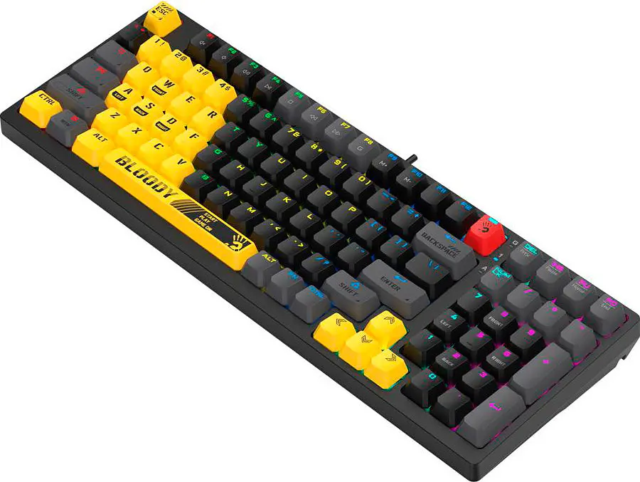 Клавиатура Bloody S98 Sports Lime [88769] - фото 7