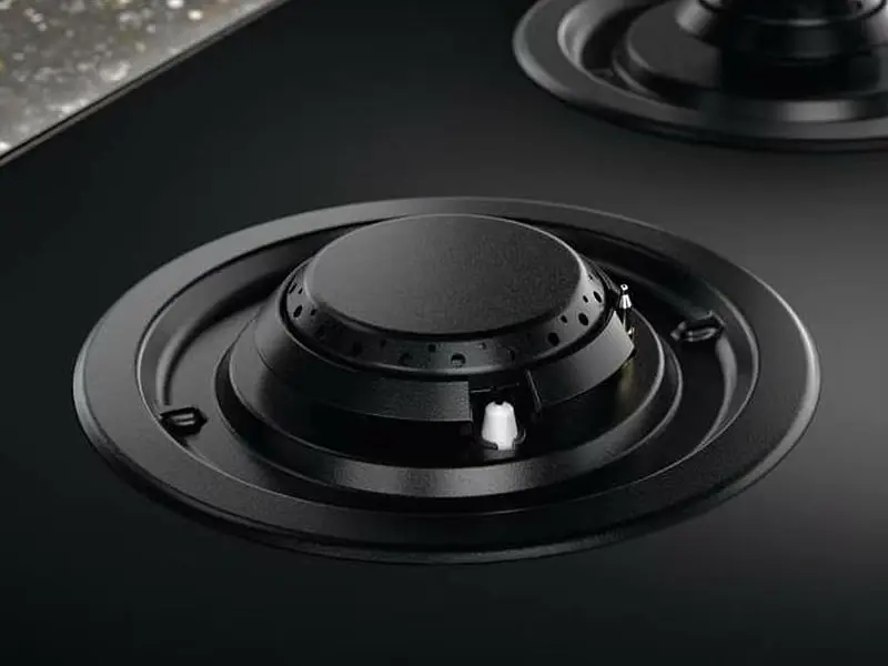 Варильна поверхня комбінована Electrolux 90 см розширена зона чугун чорний - фото 5