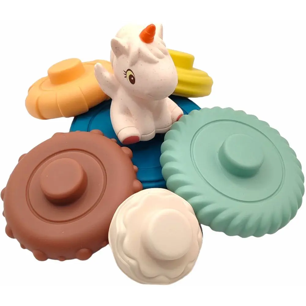 Пірамідка Bibi Toys Єдиноріг 7 елементів (761094BT) - фото 2