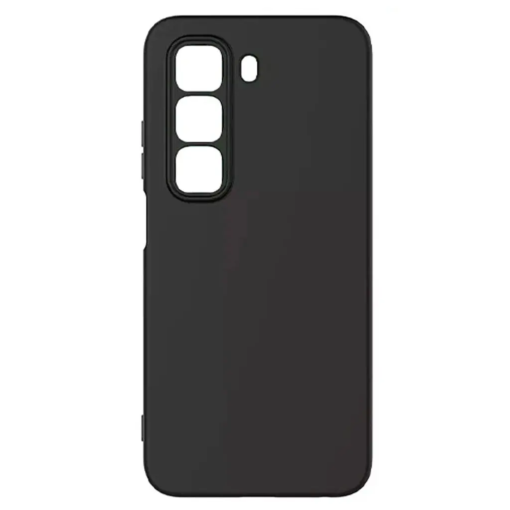 Чохол до мобільного телефона BeCover Silicone Infinix Hot 60 Pro 4G (X6885) Black (714558) - фото 6