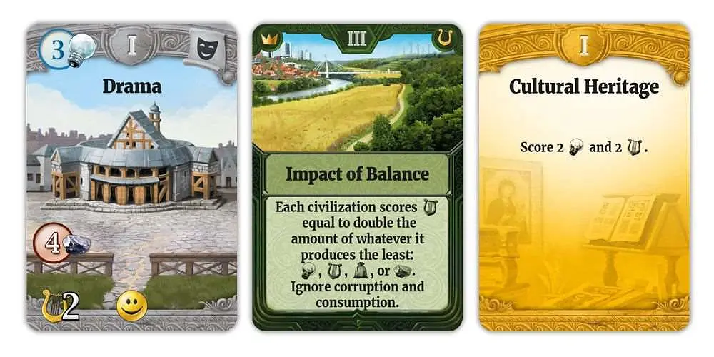 Настільна гра Czech Games Edition Крізь Століття: Нова Історія Цивілізації (Through the Ages: A New Story of Civilization) (англ.) (CGE00032) - фото 8