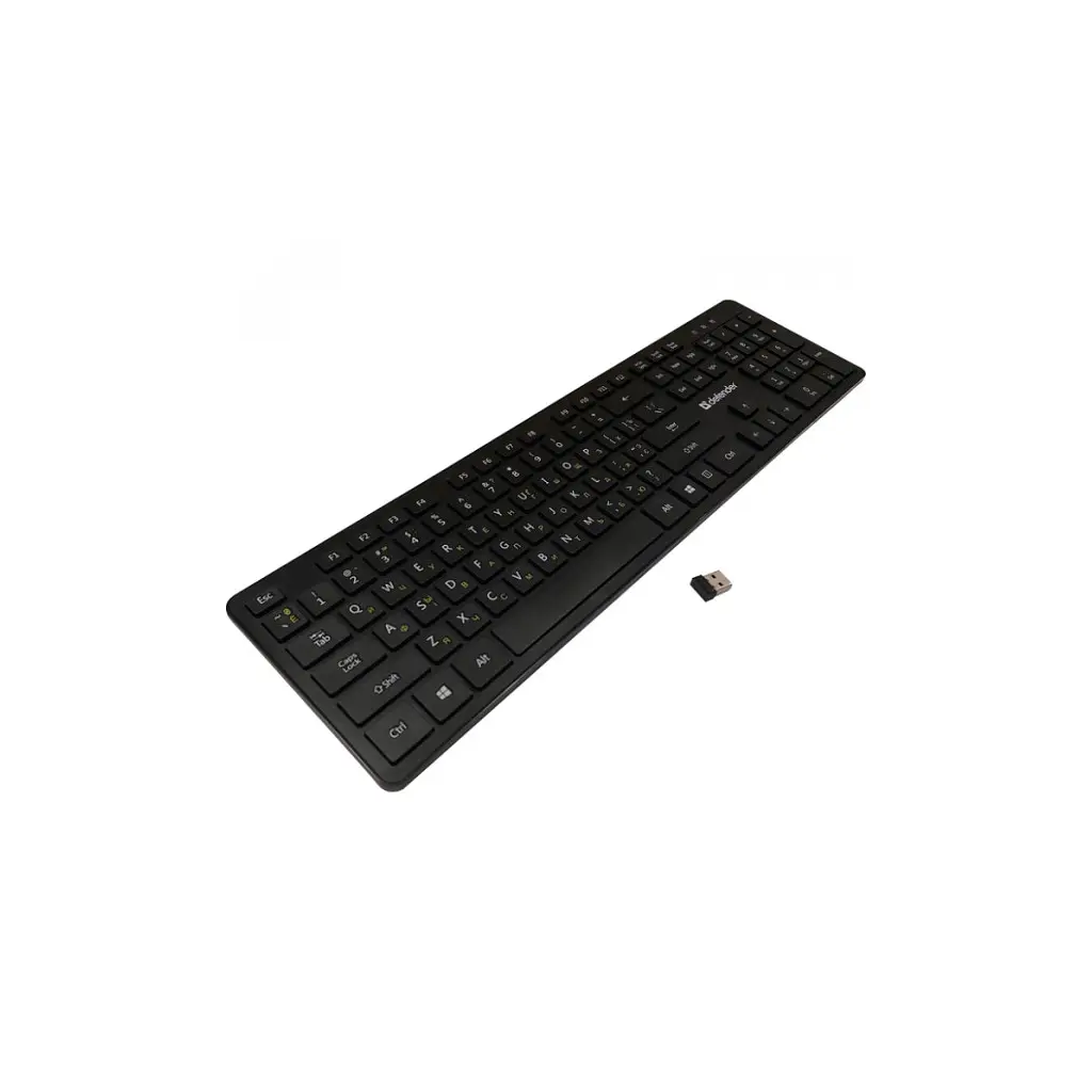 Клавіатура Defender Comfort MT Wireless UA Black (450950) - фото 2