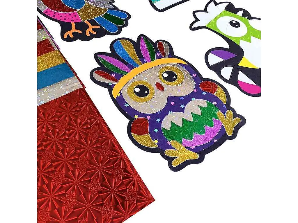 Набір для творчості VLADI TOYS "Foil craft. Birds" VT4433-12 - фото 4