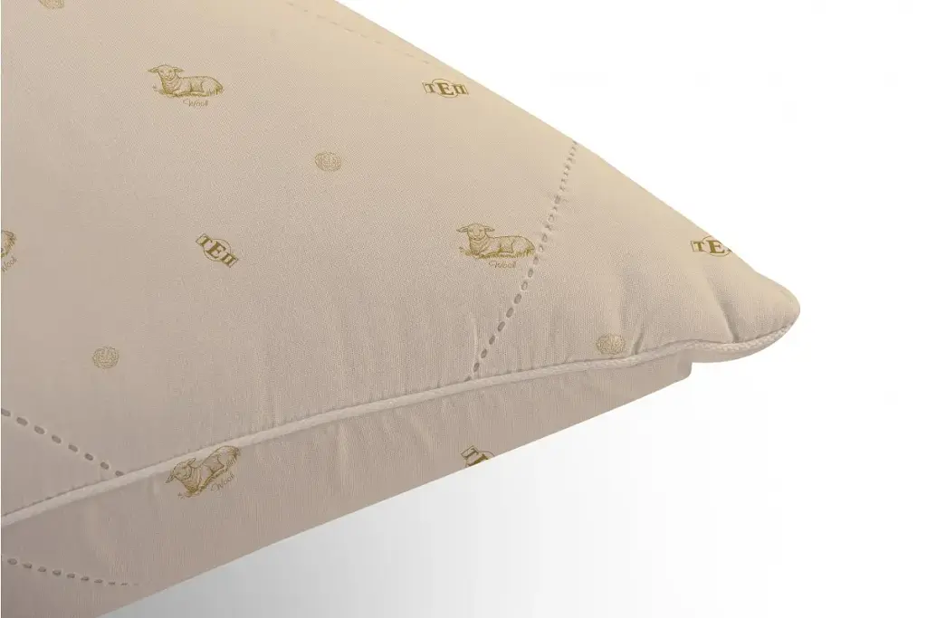 Подушка ТЕП Dream Collection Wool 70х70 см бежевая (3-02594_00000) - фото 2