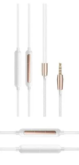 Навушники 1MORE 1M301 Piston Earphone In-Ear Mic White Gold (1M301-WHITEGOLD) - фото 2