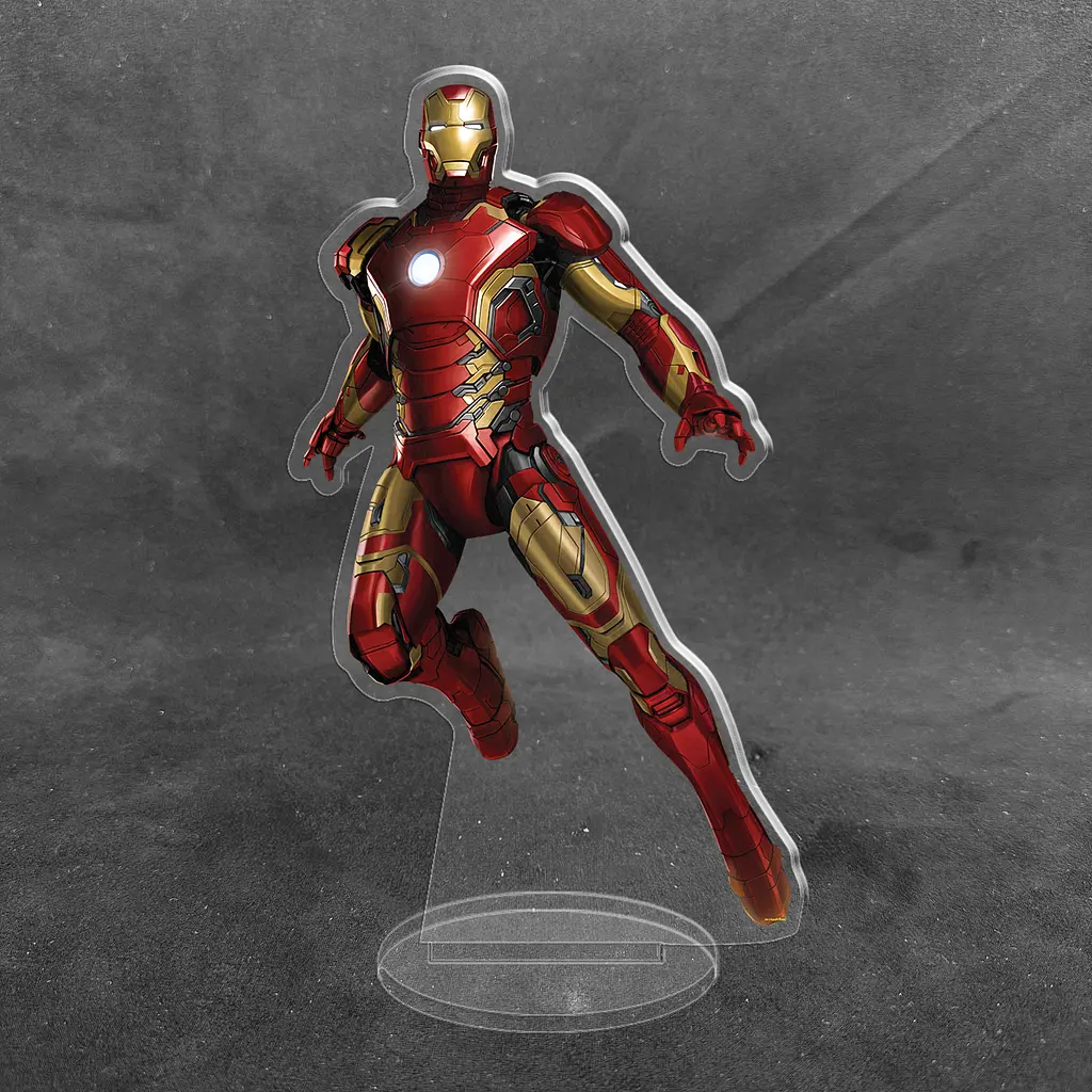 Акрилова колекційна фігурка Marvel Залізна людина Iron Man 15 см