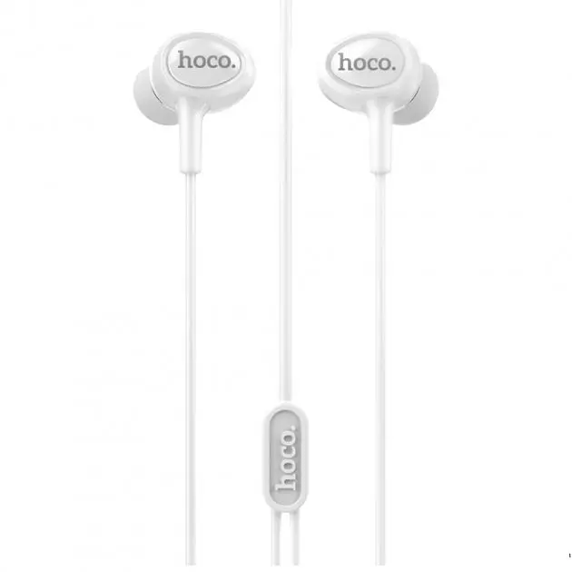 Наушники вакуумные Hoco M3 белые - фото 2