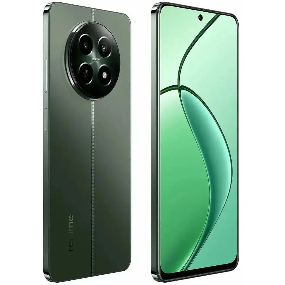 Смартфон Realme 12 5G 8/256Gb Green (Global Version) NFC - фото 3