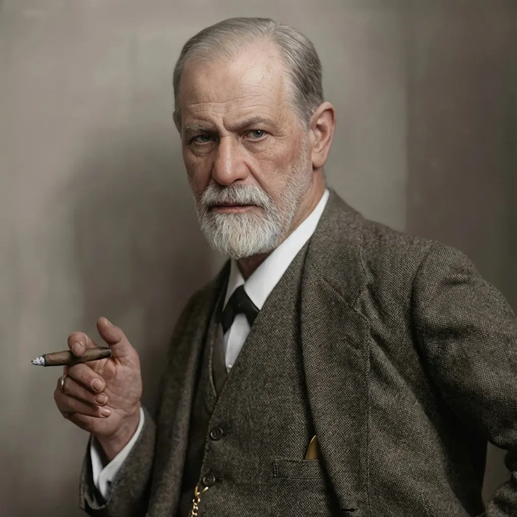 Інтер'єрна картина Зигмунд Фрейд, Sigismund Freud, психоаналітика, психіатрія, 60×43 см (id7249) - фото 5