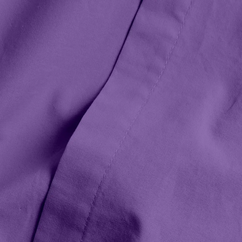 Простирадло на резинці з вареної бавовни Cosas Lavender 150х200х20 см (48WashedCottonPlumLight_150x200x20) - фото 4