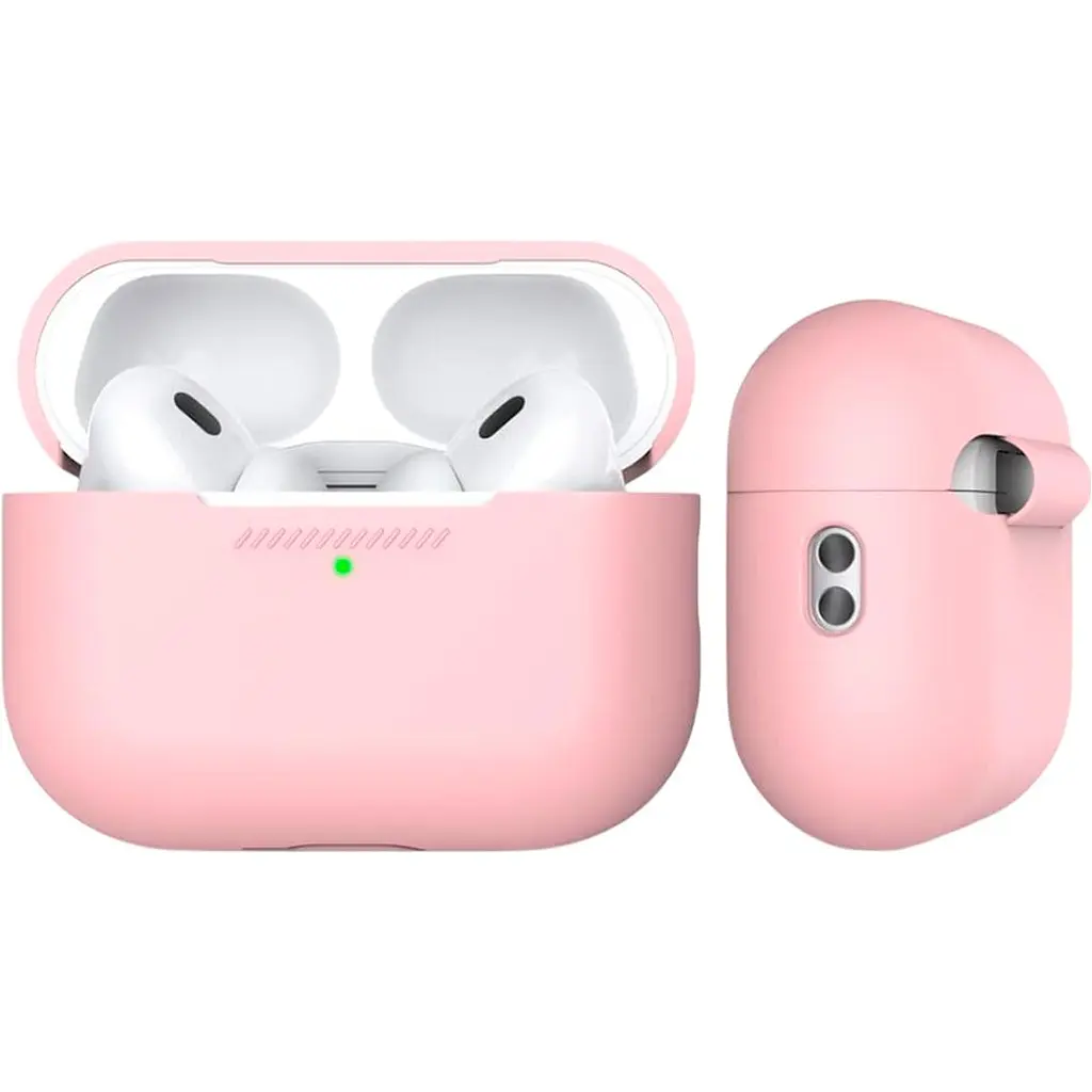 Чохол AhaStyle Colorful Silicone Case для AirPods Pro 2 Pink [CP-187-2-C-PK] [133841] - фото 2
