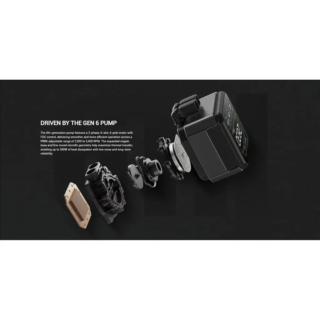 СВО Deepcool Spartacus 420 Black (R-SPT420-BKDSMP-G-1) - фото 13
