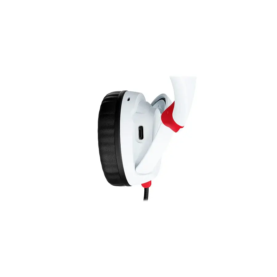 Гарнитура HyperX игровая Cloud Mini mini-jack/BT 1.2 м белый-красный (7G8F2AA) - фото 5
