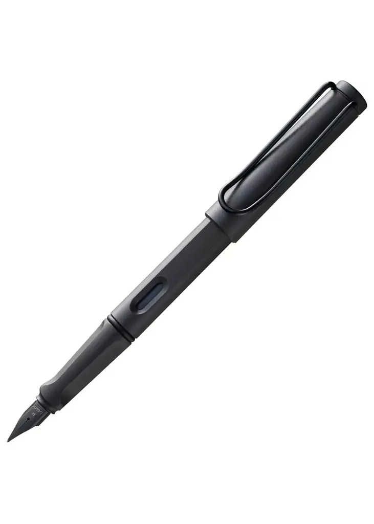 Перова ручка LAMY Safari steel black, перо B (4000205)