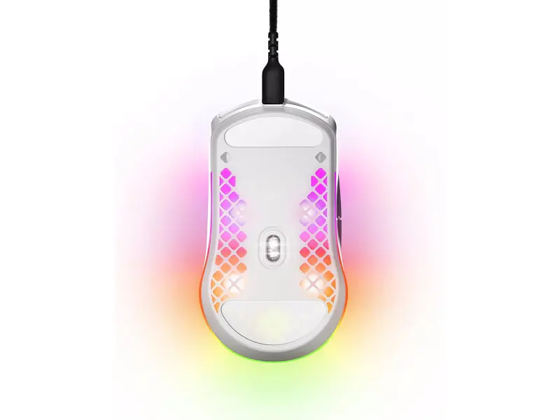 Миша SteelSeries Aerox 3 USB White (62603) - фото 3
