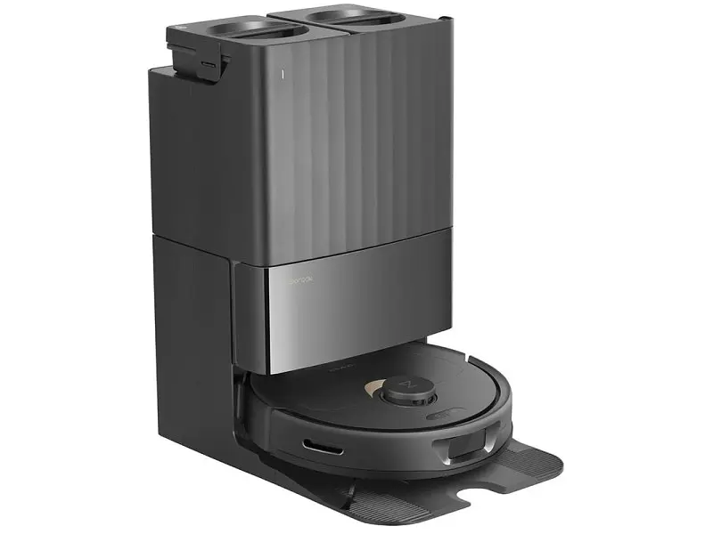 Робот-пилосос з вологим прибиранням RoboRock Q Revo Black - фото 2