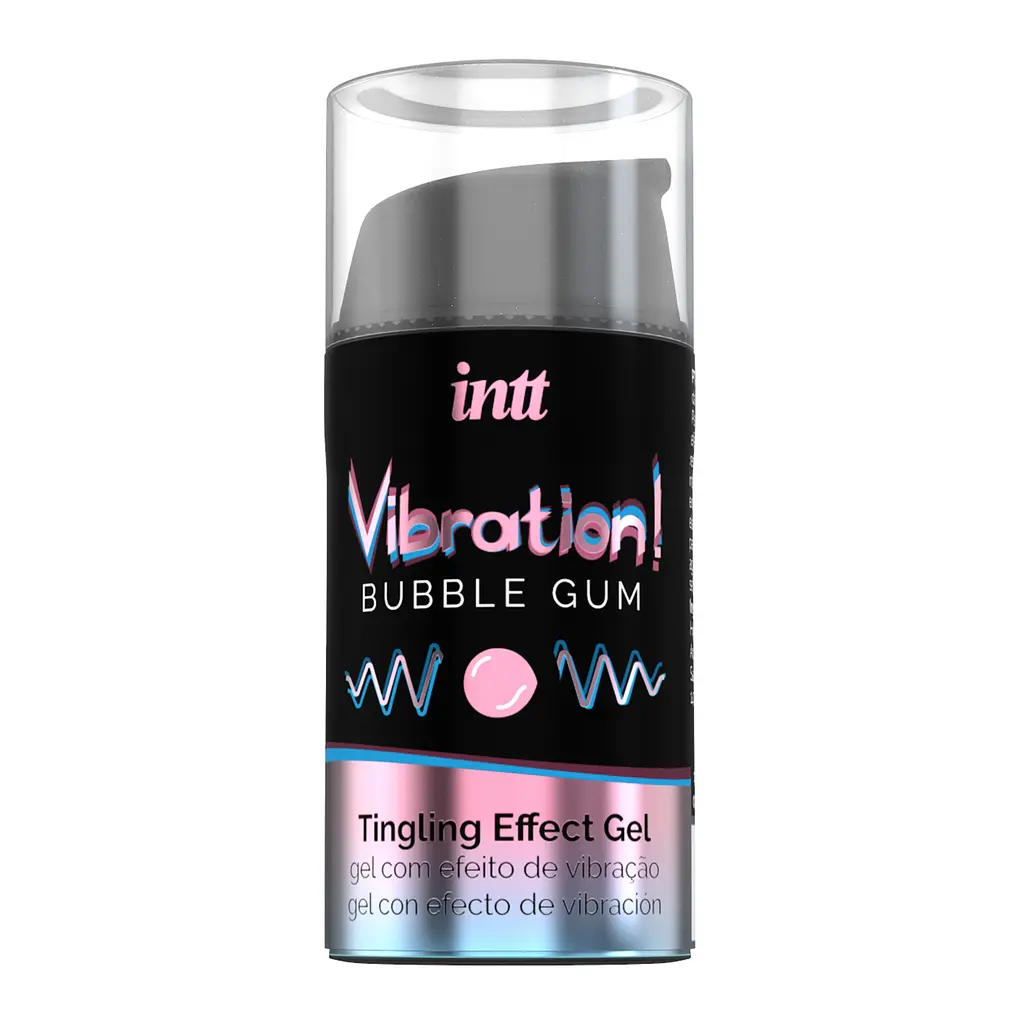 Рідкий вібратор Intt Vibration Bubble Gum (15 мл) - фото 2