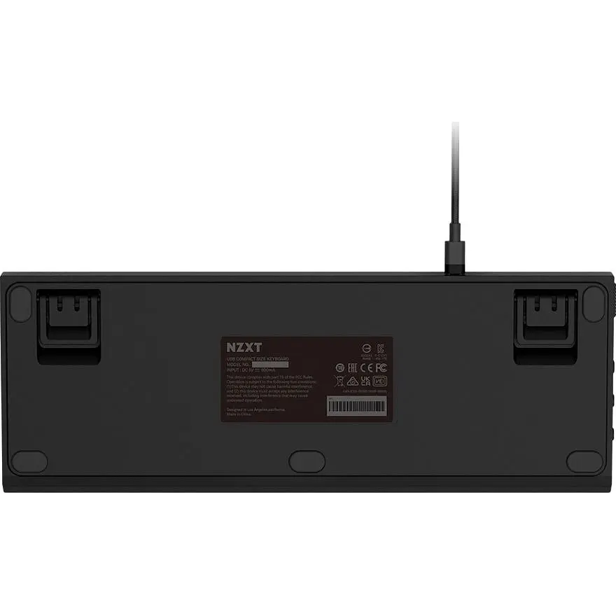 Клавіатура NZXT Function MiniTKL Red Switches Black (KB-175UK-BR) [157019] - фото 3