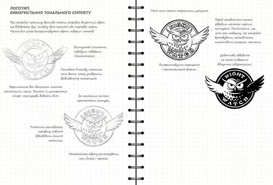 Скетчбук ОКО Sketch Book Скетчбук Дизайнера експрес курс українською O SB - фото 3