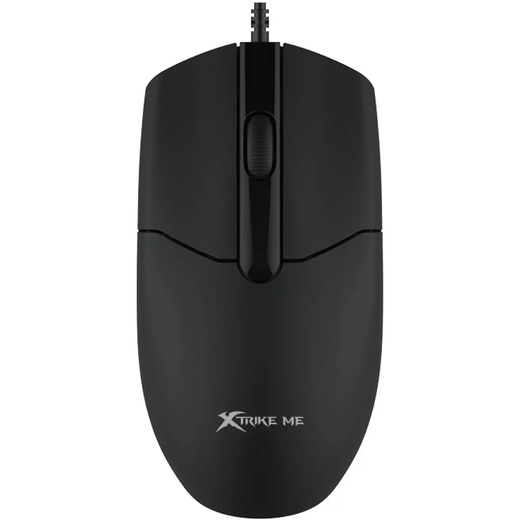 Комплект дротовий XTRIKE ME MK-207 UA (клавіатура + мишка 1000dpi) USB, чорний - фото 4