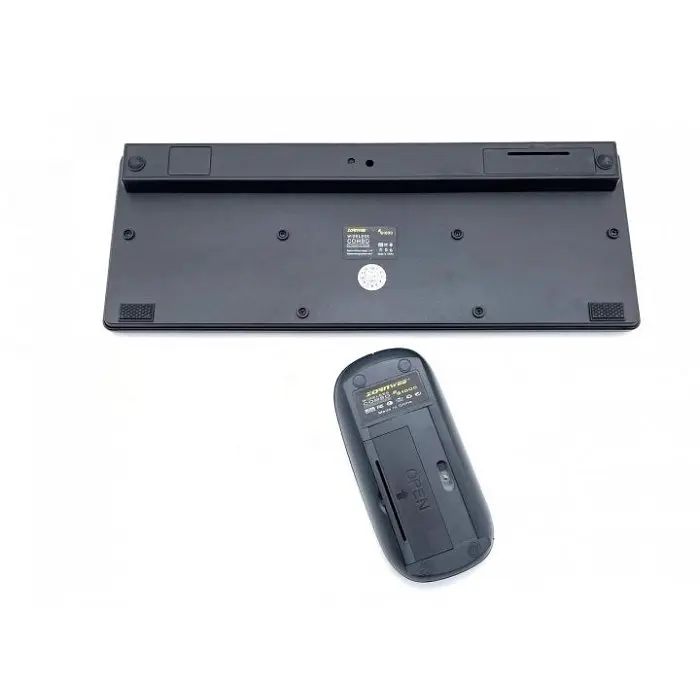 Бездротова клавіатура та миша комплект з USB адаптером для комп'ютера ПК Zornwee G1000 - фото 3