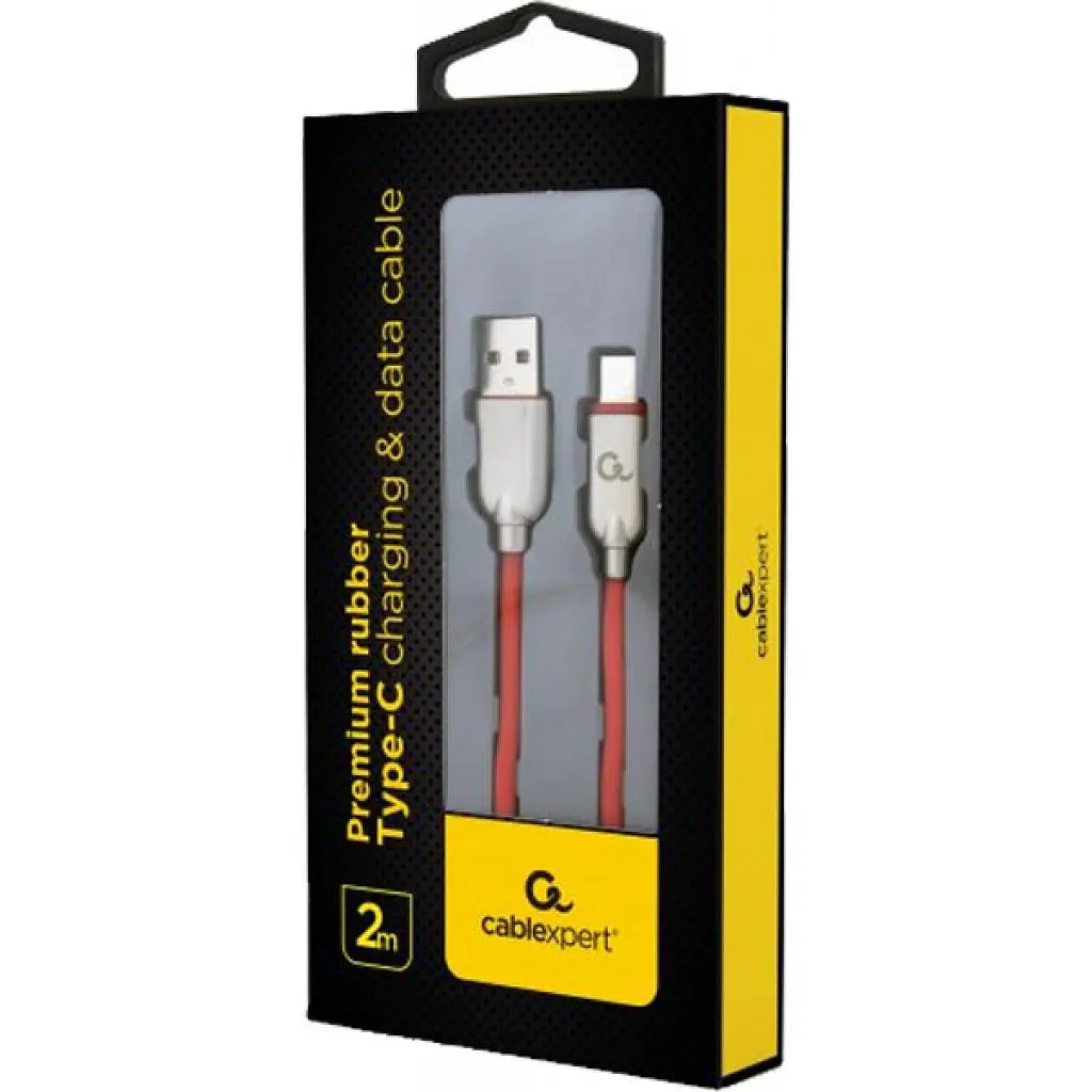 Дата кабель USB 2.0 AM to Type-C 2.0m Cablexpert (CC-USB2R-AMCM-2M-R) - фото 2