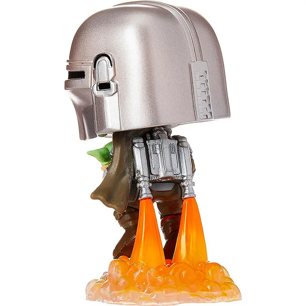 Фігурка Funko Pop! Star Wars:Мандалорець, що летить із малюком 9.6см (50959) [117704] - фото 2
