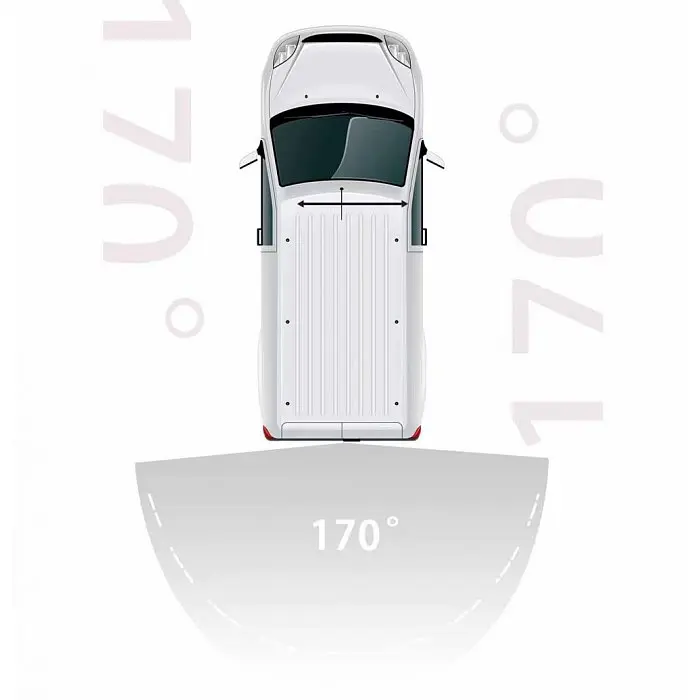 Камера заднього виду Opel Vivaro Renault trafic AHD 720-1080 - фото 4