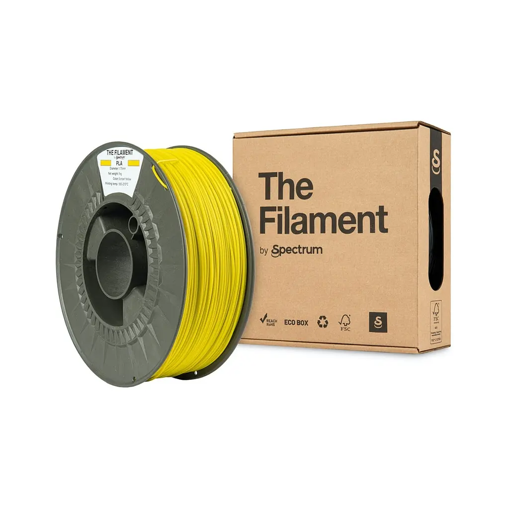 Пластик для 3D-принтера The Filament PLA 1.75 мм 1 кг SORBET YELLOW (TF-24011) - фото 3