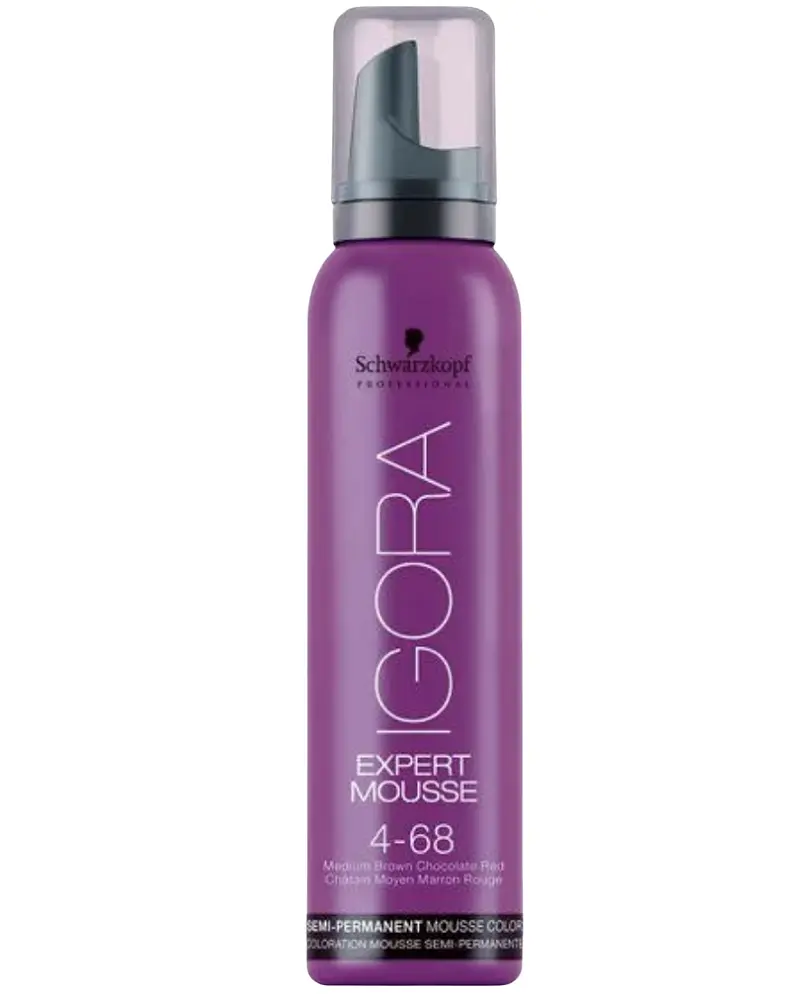 Мусс-краска для волос Schwarzkopf Professional Igora Expert Mousse, тон 4-68, 100 мл (1917268) - фото 2