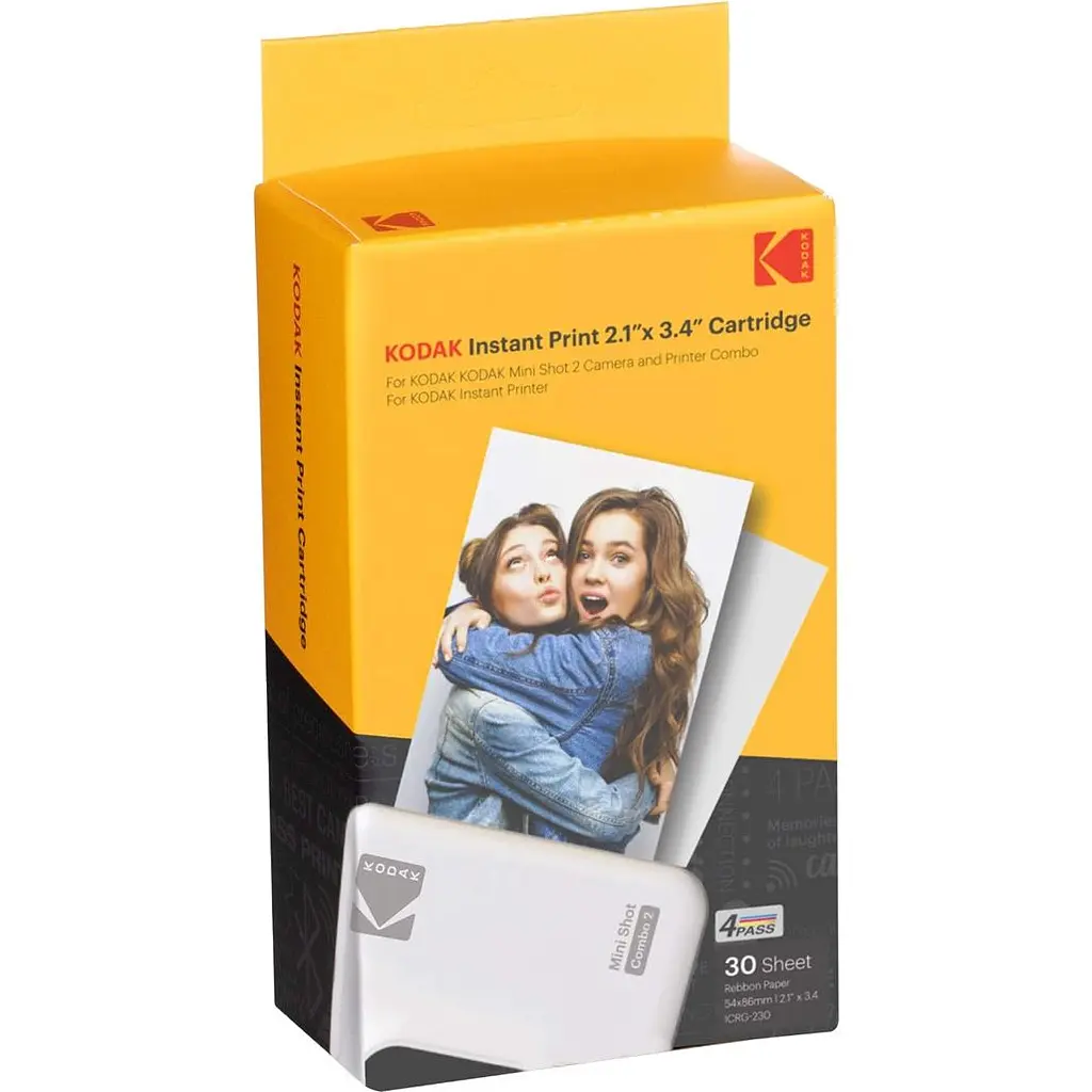 Папір для фотопринтера Kodak ICRG-230 2.1` x 3.4` 30шт [107187] - фото 2