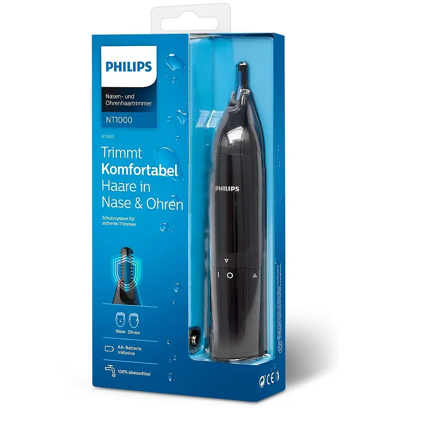 Тример для носа та вух Philips NT1000 чорний (NT1650/16) - фото 6