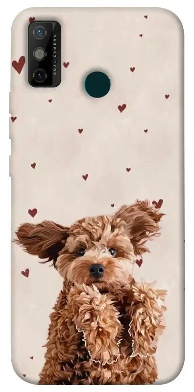 TPU чохол Demsky Сute doggy для TECNO Spark 6 Go