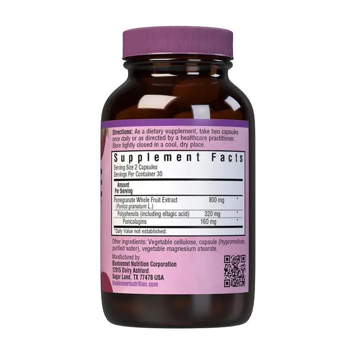 Натуральна добавка Bluebonnet Super Fruit Pomegranate Extract 60 вегакапсул - фото 2