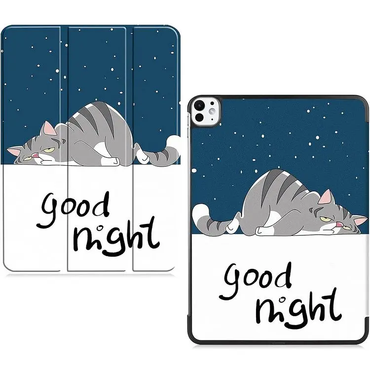 Чохол-книжка BeCover Smart Case для Apple iPad Pro 13" M4 2024 Good Night (711651) - фото 3