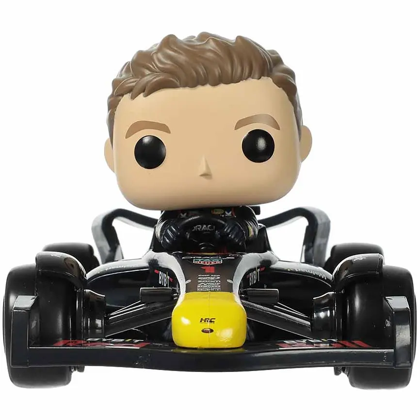 Игровая фигурка Funko Pop Формула-1 Макс Ферстаппен в машине (72617) - фото 3