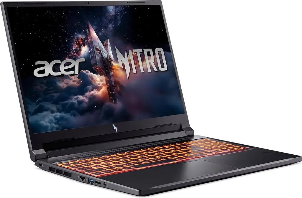 Ноутбук Acer 16 Nitro V 16 ANV16-72 WUXGA IPS/Intel 7-240H/16GB/1TB/RTX 5070 8GB/DOS/Black (NH.QZREU.00C) - фото 3