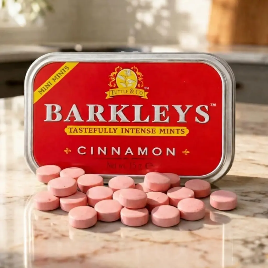 Льодяники Barkleys Tastefully Intense Mints Cinnamon 15г - фото 3