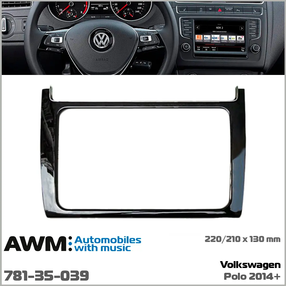 Переходная рамка Volkswagen Polo AWM 781-35-039 - фото 2