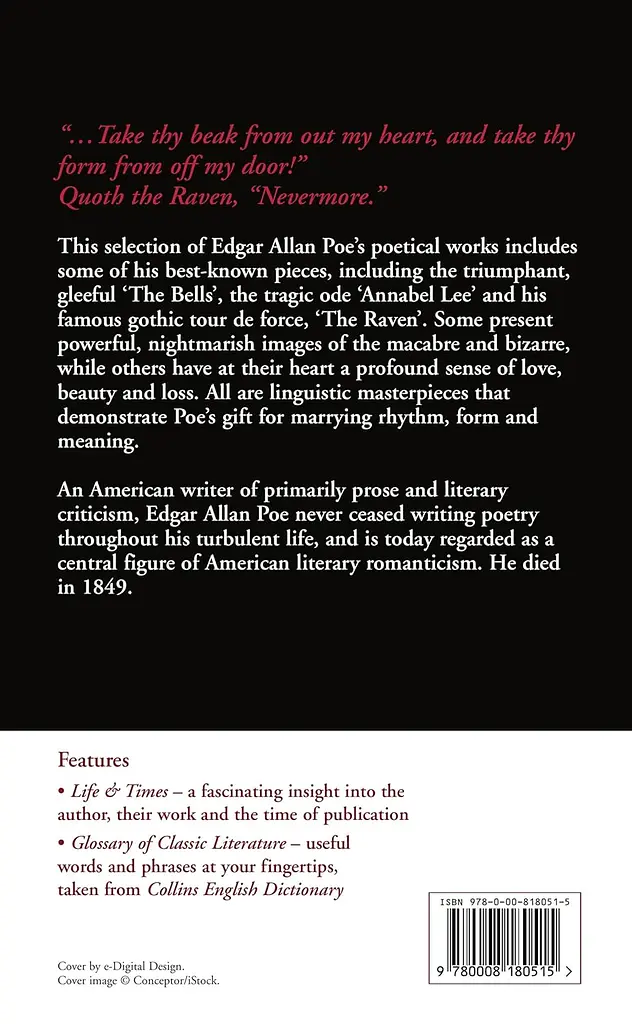 The Raven and Other Selected Poems - фото 2