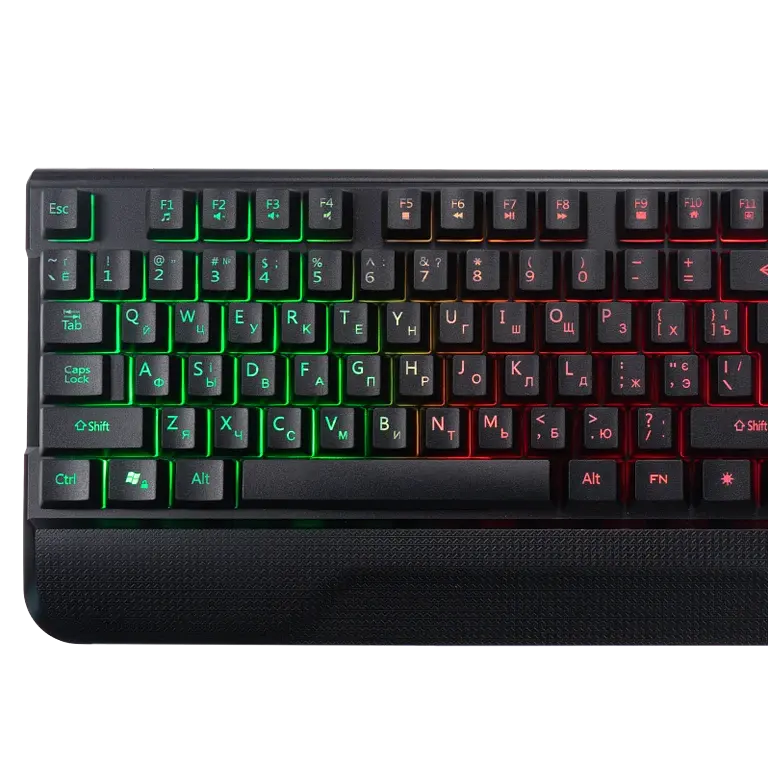 Клавіатура USB GamePro GK398 Headshot Black UA - фото 3
