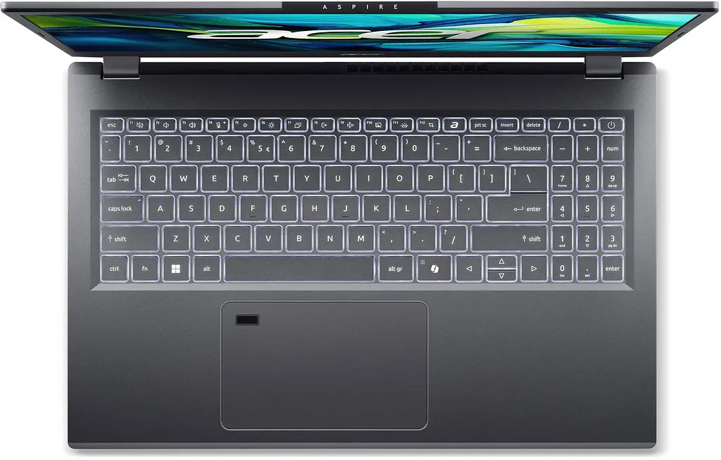 Ноутбук Acer Aspire 15 A15-51M 15.6' FHD IPS, Intel 5-120U, 16GB, F512GB, UMA, Lin, серый (NX.KXTEU.007) - фото 5