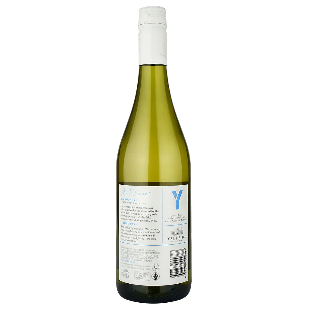 Вино Yalumba Unwooded Chardonnay Y Series,біле, сухе, 0,75 л (17312) - фото 2
